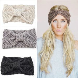 Knitted Bow Headband In Choice Of Colors